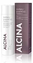 Шампунь для відновлення структури волосся Alcina Aufbau-Shampoo Pflegefaktor 2