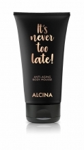 Чорний тюбик Alcina Регенеруючий мус для тіла It's never too late