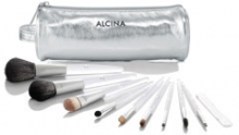 Косметична сумочка з пензлем для макіяжу Alcina